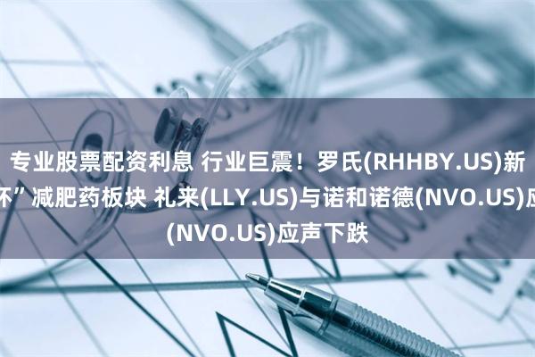 专业股票配资利息 行业巨震！罗氏(RHHBY.US)新药 “吓坏”减肥药板块 礼来(LLY.US)与诺和诺德(NVO.US)应声下跌