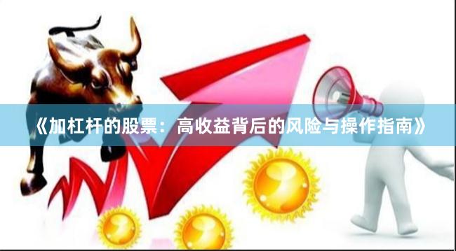 《加杠杆的股票：高收益背后的风险与操作指南》